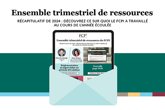 Ensemble trimestriel de ressources du FCPI